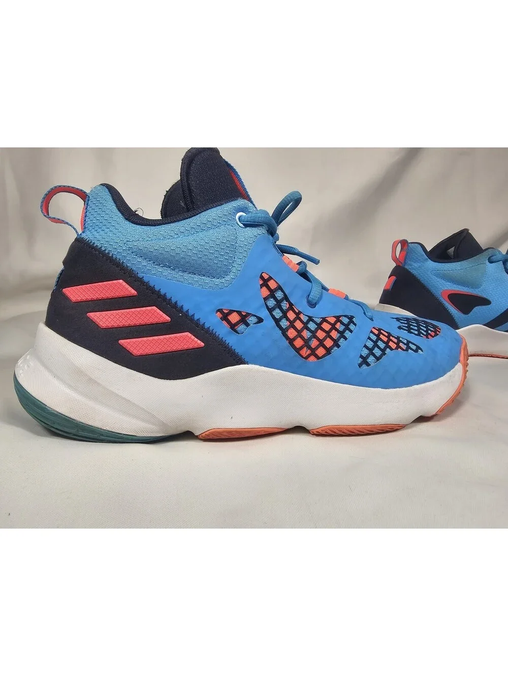 2021 Adidas Pro N3XT Basketball Shoes GY2876 Blue/Pink Men's Size 12 Sneakers